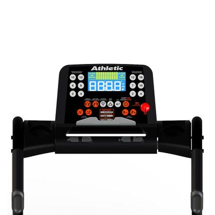 Imagem de Esteira Ergométrica Elétrica Athletic Advanced 16km/h Suporta 130kg Residencial Dobrável