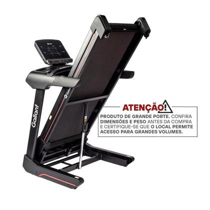 Imagem de Esteira Ergométrica Elétrica Gallant Elite Pro 4,5hp 20km/h 160kg 15 Níveis de Inclinação 220v (GEE15E45A-220PT)
