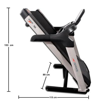 Imagem de Esteira Ergométrica Speedo TR5 com Inclinação Amortecimento e Bluetooth - Motor DC 4.0HP até 18km/h
