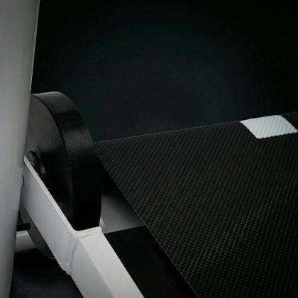 Imagem de Esteira Mecânica de Caminhada Self Machine com Display Mile Fitness Ergometrica Academia Equilíbrio Constância Branca