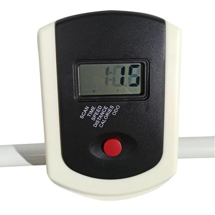 Imagem de Esteira Mecânica Ergométrica Dobrável Display LCD 120kg