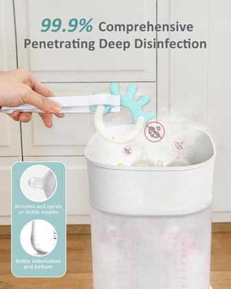 Imagem de Esterilizador e Secador de Mamadeiras Elétrico HAUTURE - Baby Sanitizer