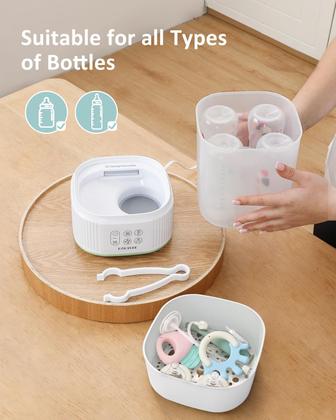 Imagem de Esterilizador e Secador de Mamadeiras Elétrico HAUTURE - Baby Sanitizer