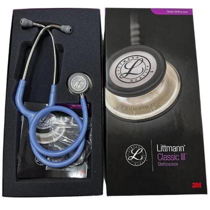 Estetoscópio 3m Littmann Classic lll Azul Celeste 5630