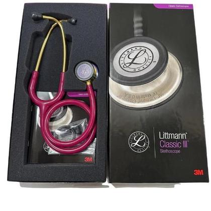 Imagem de Estetoscópio 3m Littmann Classic lll Framboesa Rainbow 5806
