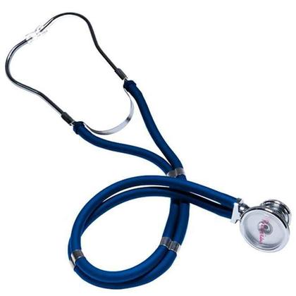 Imagem de Estetoscópio Duplo Rappaport Premium Cor Azul