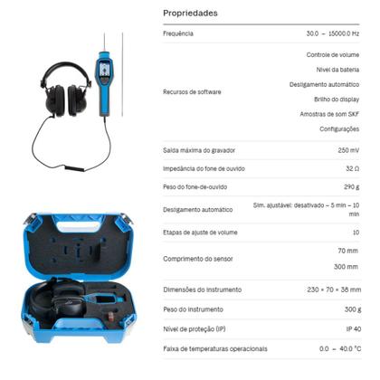 Imagem de Estetoscópio eletrônico SKF TKST 21