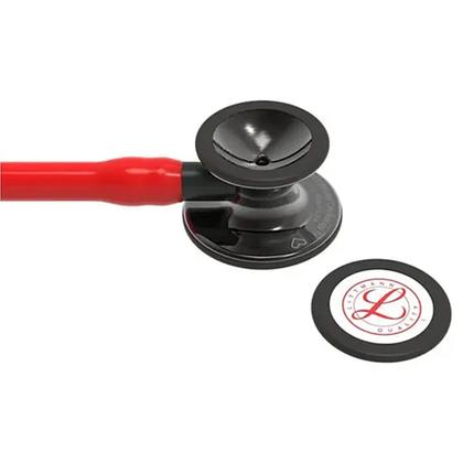 Imagem de Estetoscópio Littmann Cardiology IV Vermelho e Smoke 6182
