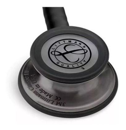 Imagem de Estetoscópio Littmann Classic III 5811 Black Smoke - 3M