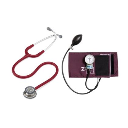 Imagem de Estetoscópio Littmann Classic lll + Esfigmomanômetro Pamed - Cores Variadas