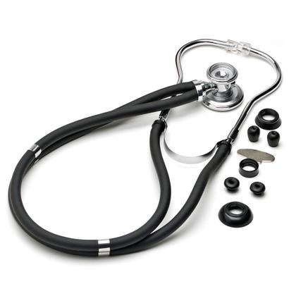Imagem de Estetoscópio Profissional Rappaport Premium - Preto