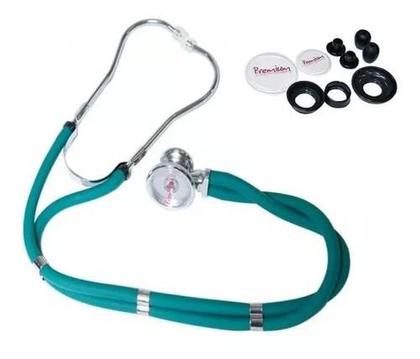 Imagem de Estetoscópio Profissional Rappaport Premium - Verde