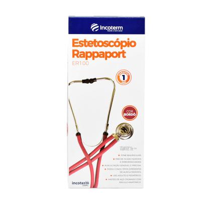 Imagem de Estetoscópio Rappaport Bordo Er100 Incoterm