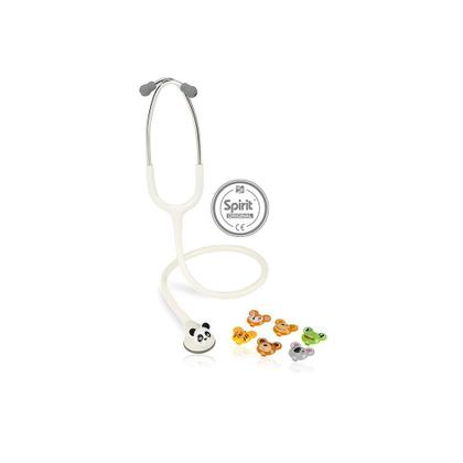 Imagem de Estetoscópio Spirit MD Master Lite Animal Pediátrico Branco - Bichinhos