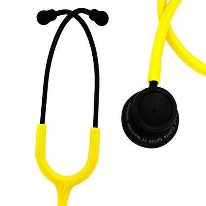 Imagem de Estetoscópio Spirit MD Professional Adulto Black Edition Amarelo