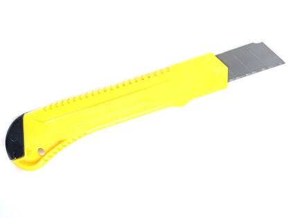 Imagem de Estilete Com 1 Lâmina 18mm de Aço com Trava - Titanium