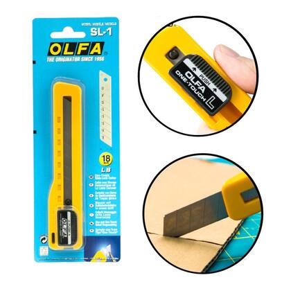 Imagem de Estilete Largo Heavy Duty Olfa 18mm SL-1