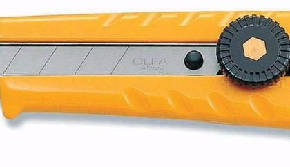 Imagem de Estilete Profissional Olfa L1 Retrátil 18mm
