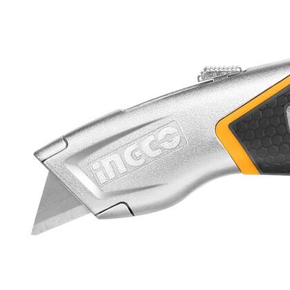 Imagem de Estilete Trapezoidal Industrial Huk618 - Ingco