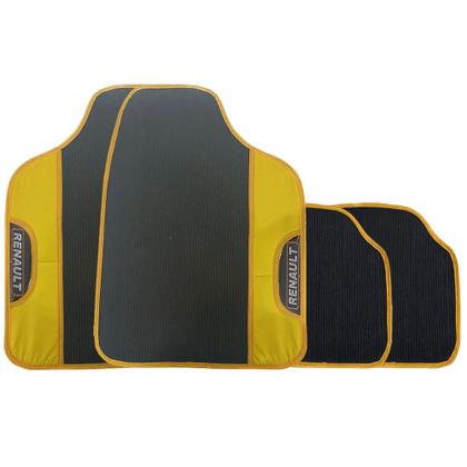 Imagem de Estilo e Proteção Jogo de Tapete Universal emborrachado com Capa Protetor Almofada de Cinto seguranç