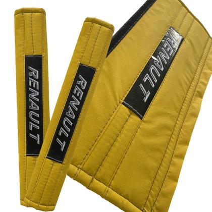 Imagem de Estilo e Proteção Jogo de Tapete Universal emborrachado com Capa Protetor Almofada de Cinto seguranç