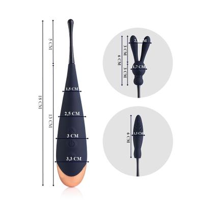 Imagem de Estimulador Com Vibração Recarregável Sensevibe Ultrasonic - A Sós