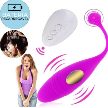 Imagem de Estimulador Feminino Ponto G Clintoniano Discreto  Recarregável Com Controle