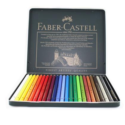 Estojo 110024 Lapis Polyc. Met C/24 - FABER CASTELL Imagem de Estojo 110024 Lapis Polyc. Met C/24