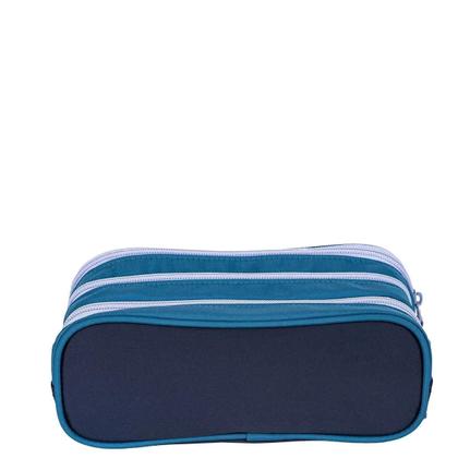 Imagem de Estojo 3 Compartimentos Capricho Class Cosmic Patches - Azul