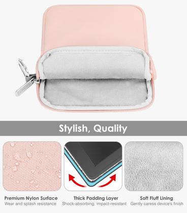 Imagem de Estojo Acolchoado MoKo para Tablet e E-reader de 6 a 7 Polegadas - Rosa