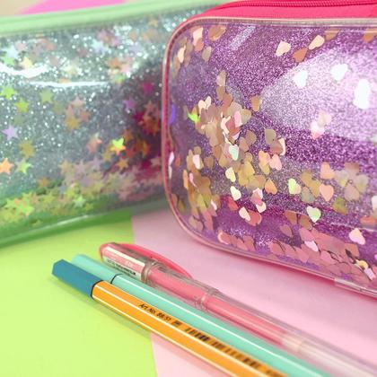 Imagem de Estojo Baú Love Breeze Glitter DAC