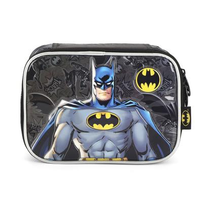 Imagem de Estojo Box 100 Pens Escolar infantil Batman Luxcel
