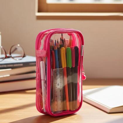 Imagem de Estojo box 50 pens cristal rosa pink - sabra