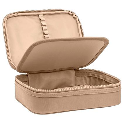 Imagem de Estojo Box Académie Metalizado Dourado - Tilibra