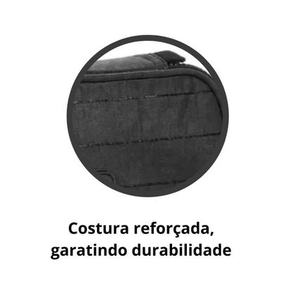 Imagem de Estojo Box Authentic Grande P/ 100 Pens Escolar C/ 36 Elásticos - Super Espaçoso E Resistente - Clio