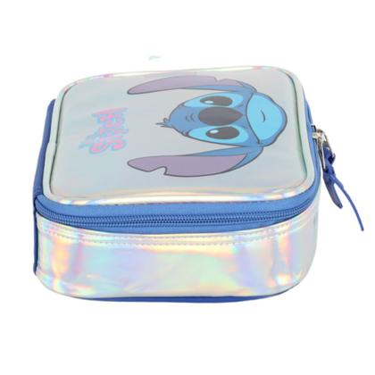 Imagem de Estojo Box Luxcel Lilo Stitch Holográfico Prata Menina