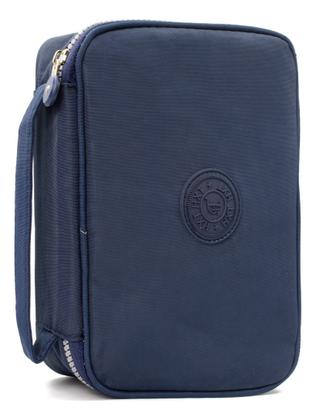 Imagem de Estojo Box Organizador Escola Grande Masculino Feminino Liso