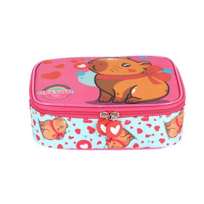 Imagem de Estojo Box Para 100 Lapis Up4you Capivara Pink