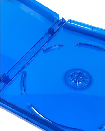 Estojo / box para blu-ray azul solution 2go c/logo - kit c/50 unidades Imagem de Estojo / box para blu-ray azul solution 2go c/logo - kit c/50 unidades
