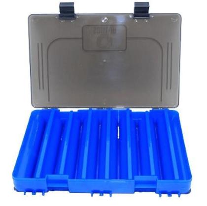 Imagem de Estojo Caixa Pesca Duplo Iscas Artificiais Anzol Girador