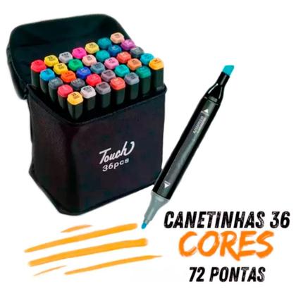Estojo Canetas Bobbie Goods Marker Profissional 36 Cores - Kit de ...