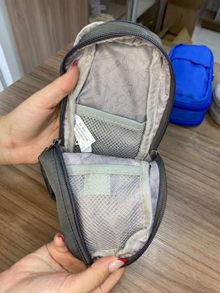 Imagem de Estojo Case Box Vertical 2 Divisórias Escolar Juvenil