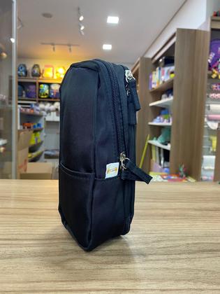 Imagem de Estojo Case Box Vertical 2 Divisórias Escolar Juvenil