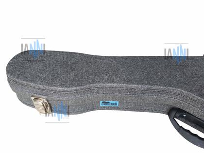 Imagem de Estojo case para guitarra formato cinza