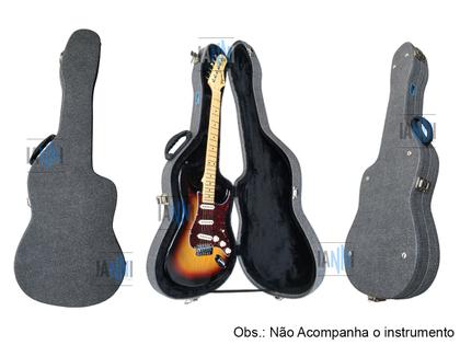 Imagem de Estojo Case para Guitarra Formato Cinza