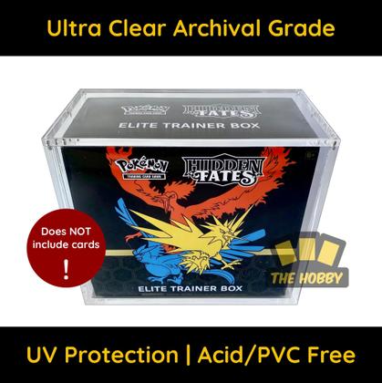 Imagem de Estojo de acrílico para Pokémon Elite Trainer Box The Hobby Lair
