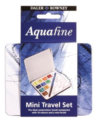 Imagem de Estojo de Aquarela Pastilha Aquafine Daler Rowney 10 Cores