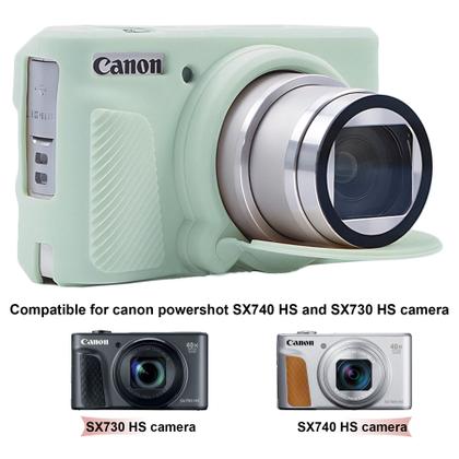 Imagem de Estojo de câmera BOVKE de silicone para Canon PowerShot SX740/SX730