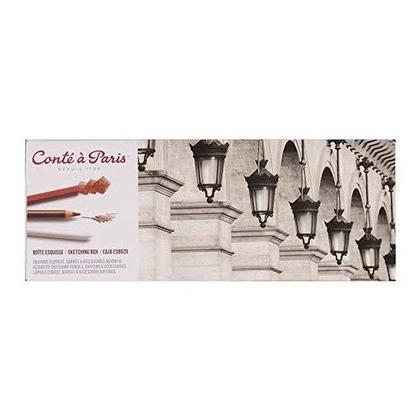 Imagem de Estojo De Desenho Lápis Conté À Paris Sketch Box Crayon