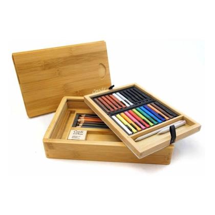 Imagem de Estojo de Desenho Profissional Conté à Paris Bamboo Box